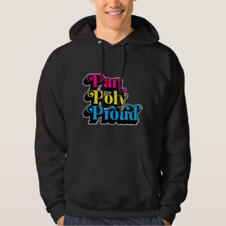 Veste À Capuche Pan Poly Fier Cute Pansexuel Polysexuel LGBTQ Pri