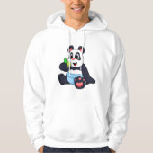 Veste À Capuche Panda comme bébé avec Bambus (Devant)