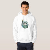 Veste À Capuche Panda de la Liberté (Devant entier)