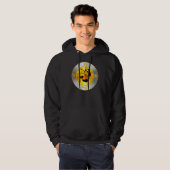 Veste À Capuche Pandacoin PND hoody (Devant entier)