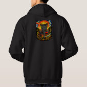 Veste À Capuche Panier Doré (Dos)