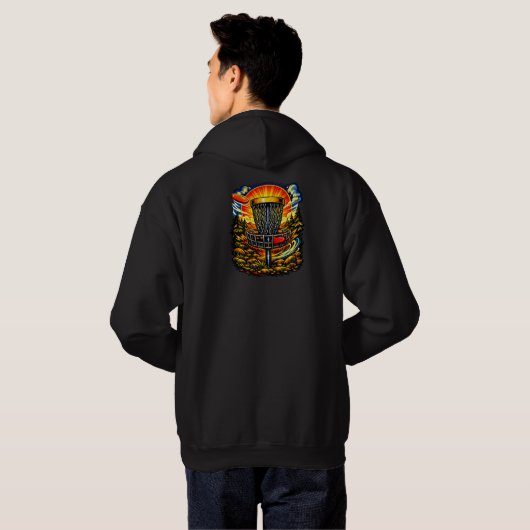 Veste À Capuche Panier Doré (Dos entier)