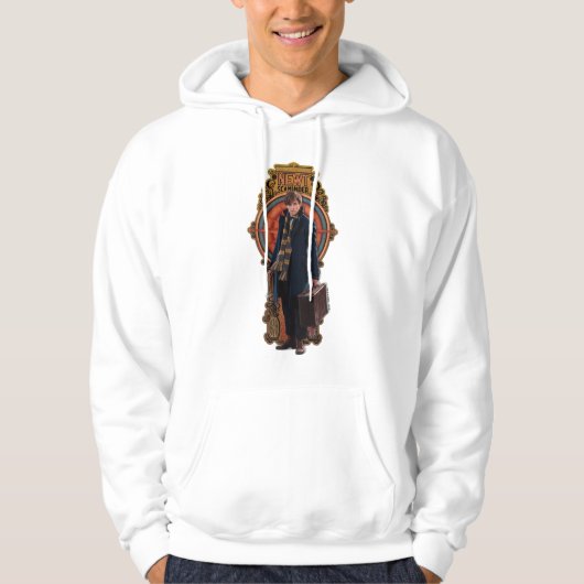 Veste À Capuche Panneau Art nouveau permanent NEWT SCAMANDER™ (Devant)