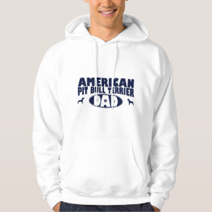 Veste À Capuche Papa américain de Terrier de pitbull