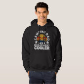 Veste À Capuche Papa campeur comme un papa normal mais plus cool (Devant entier)