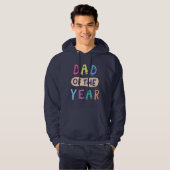 Veste À Capuche Papa de l'année (Devant entier)