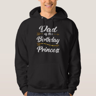 Veste À Capuche Papa De L'Anniversaire Princesse Fille Pour Père P