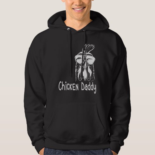 Veste À Capuche Papa de poulet (Devant)