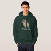 Veste À Capuche Papa Frenchie (Devant entier)