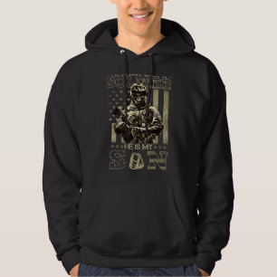 Veste À Capuche Papa militaire Il n'est pas juste un soldat Il est