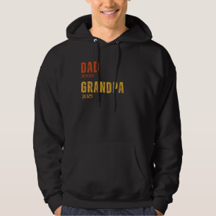 Veste À Capuche Papa Papi Customisé Années Retro Personnalisé