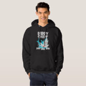 Veste À Capuche Papa Shark Doo Doo Doo Tee (Devant entier)