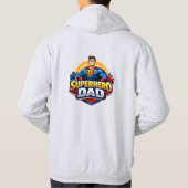 Veste À Capuche Papa Super-héros (Dos)
