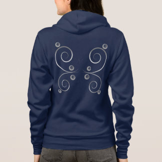 Veste À Capuche papillon à ailes simples