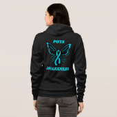 Veste À Capuche Papillon/sensibilisation...POTS (Dos entier)