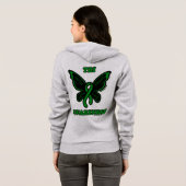 Veste À Capuche Papillon/sensibilisation...TBI (Dos entier)