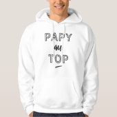 Veste À Capuche Papy au top (Devant)