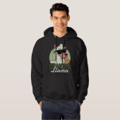 Veste À Capuche Papy Lama (Devant entier)