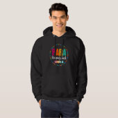 Veste À Capuche Para Paraprofessionnel Squad Enseignant Enseignant (Devant entier)
