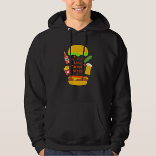 Veste À Capuche Paradis du buffet de cheeseburger Concert