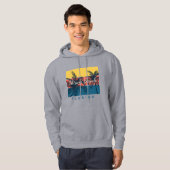 Veste À Capuche Paradis du Surf Miami Beach Floride (Devant entier)