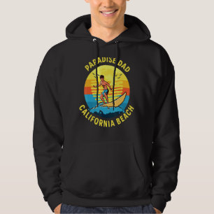 Veste À Capuche Paradise Papa Surf California Beach