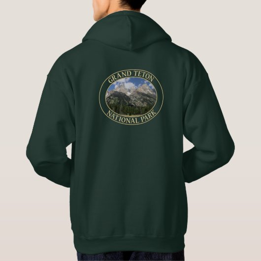 Veste À Capuche Parc national du Grand Teton au Wyoming (Dos)