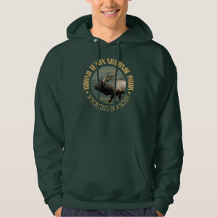 Veste À Capuche Parc national grand de Teton (élans)