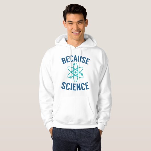 Veste À Capuche Parce que la science (Devant entier)