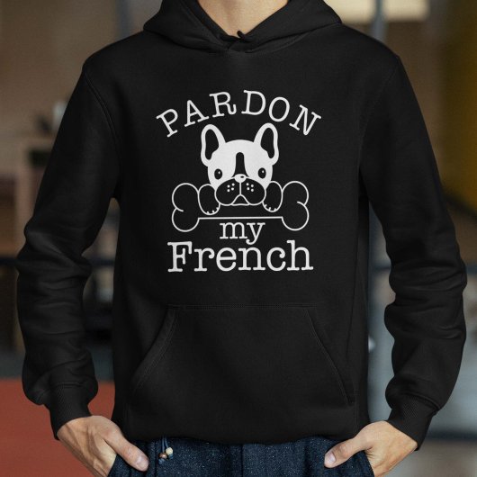 Veste À Capuche Pardon de mon français