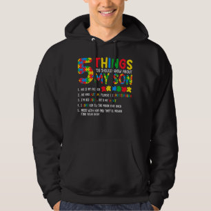 Veste À Capuche Parent fier d'un enfant autiste