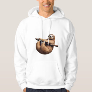 Veste À Capuche Paresseux drôle sur un arbre � Vendredi, c'est com