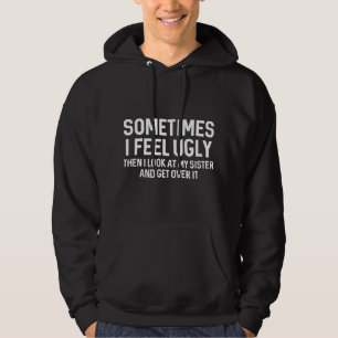 Veste À Capuche Parfois je me sens laid