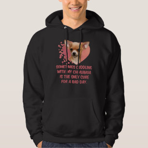 Veste À Capuche Parfois Se Casser Avec Mon Chihuahua Est Le Seul C
