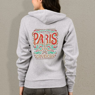 Veste À Capuche Parisian Bloom Love Symphony Capuche Femme Fermetu