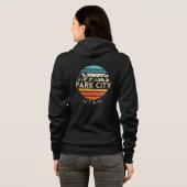 Veste À Capuche Park City Utah (Dos entier)
