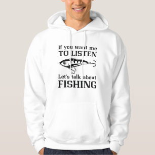 Veste À Capuche Parler de la pêche