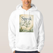 Veste À Capuche Parler la vie (Devant)