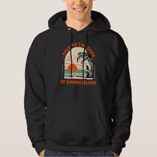 Veste À Capuche Parlez Au Sand St Simons Island Beach Georgia Oc