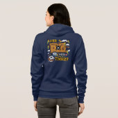 Veste À Capuche Parlez comme une journée de pirates (Dos entier)