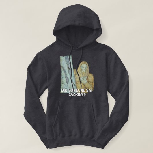 Veste À Capuche Parodie de mème Bigfoot (Design devant)