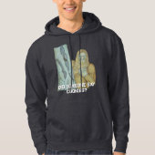 Veste À Capuche Parodie de mème Bigfoot (Devant)