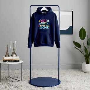 Veste À Capuche Pas ce genre de docteur - Drôle doctorat et Humour
