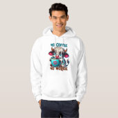 Veste À Capuche Pas de café, pas de travail  (Devant entier)