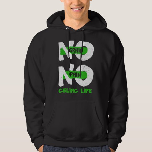 Veste À Capuche Pas de grain Pas de douleur Mois de sensibilisatio (Devant)
