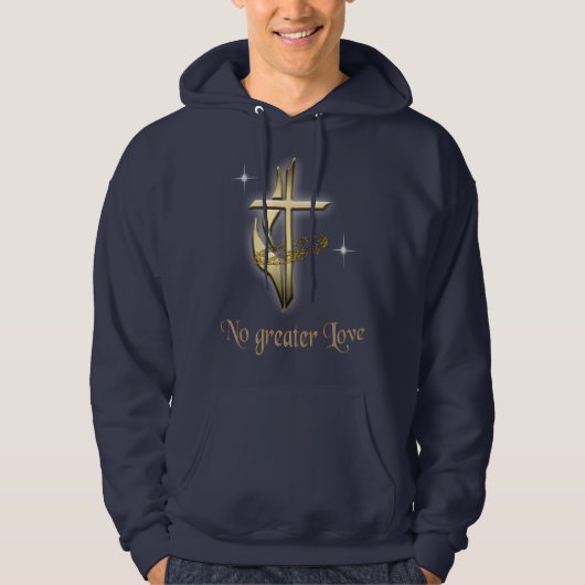 Veste À Capuche Pas de plus grand amour (Devant)