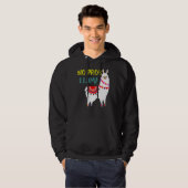 Veste À Capuche Pas de Prob Llama Llama Alpaca (Devant entier)