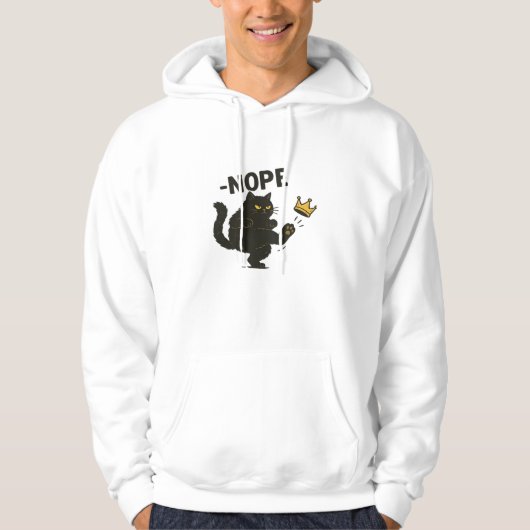 Veste À Capuche Pas de rois en Amérique Essential Cool Unique (Devant)