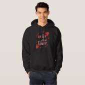 Veste À Capuche Pas de vie sans fleuriste (Devant entier)