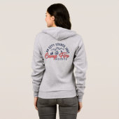 Veste À Capuche Pas D'Éclairage De Ville, Juste Des Nuits De Feu D (Dos entier)